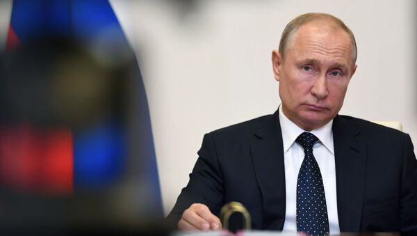 Президент РФ Владимир Путин принимает участие в заседании Высшего Евразийского экономического совета (ВЕЭС) - Sputnik Moldova