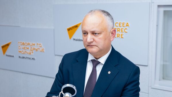 Igor Dodon - Sputnik Молдова