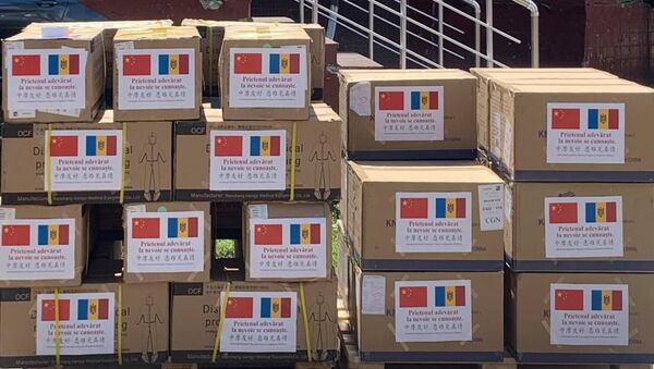 Un nou ajutor umanitar oferit de China pentru Republica Moldova - Sputnik Moldova