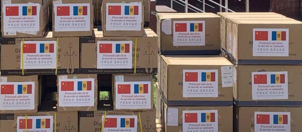 Un nou ajutor umanitar oferit de China pentru Republica Moldova - Sputnik Moldova