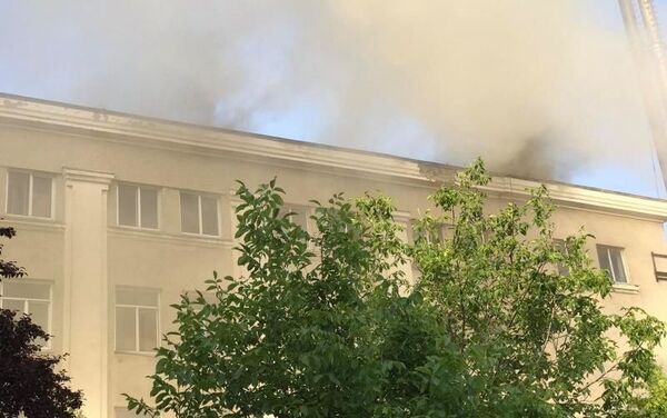 Пожар на улице Заводская, 1 - Sputnik Молдова