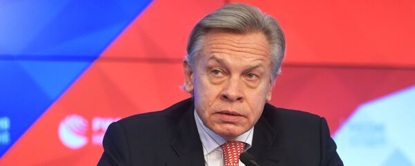 Председатель комиссии Совета Федерации РФ по информационной политике Алексей Пушков - Sputnik Moldova