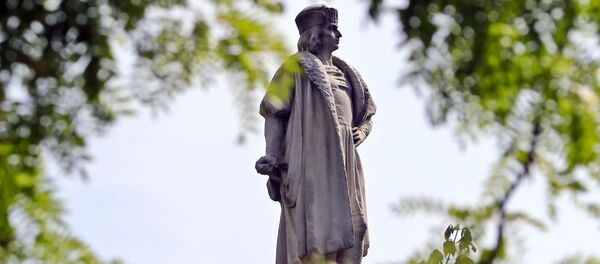 Statuia lui Cristofor Columb - Sputnik Moldova-România