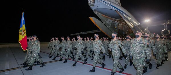 Молдавские военнослужащие отправляются в Москву для участия в параде Победы - Sputnik Moldova