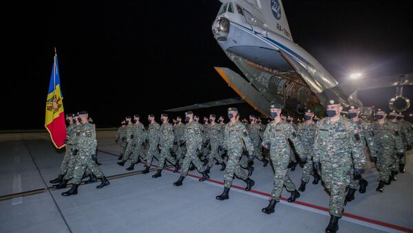 Молдавские военнослужащие отправляются в Москву для участия в параде Победы - Sputnik Moldova