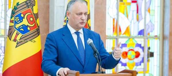 Игорь Додон - Sputnik Moldova