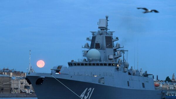 Выход боевых кораблей из Санкт-Петербурга в рамках подготовки к Дню ВМФ России  - Sputnik Молдова