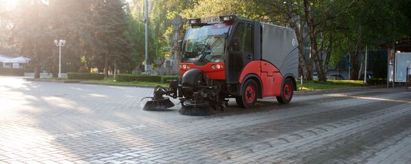 Salubrizarea trotuarelor Salubrizarea trotuarelor - Sputnik Молдова