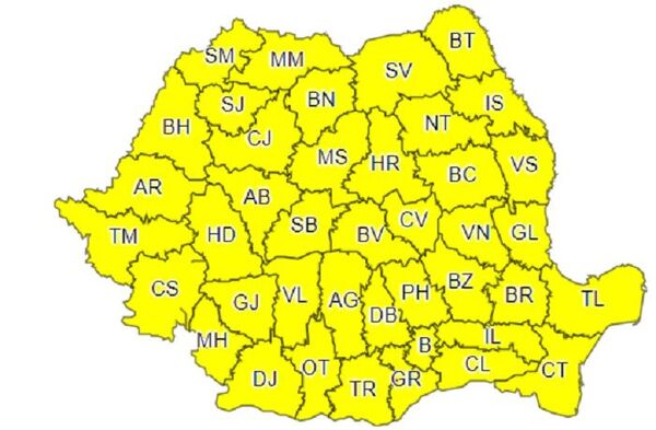 Avertizare meteo: cod portocaliu şi galben de ploi torenţiale şi vijelii Avertizare meteo: cod portocaliu şi galben de ploi torenţiale şi vijelii - Sputnik Moldova-România