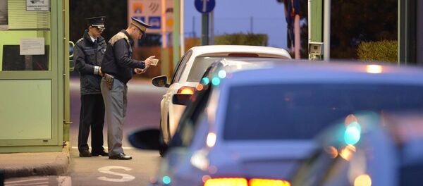 Poliţia de Frontieră Română Poliţia de Frontieră Română - Sputnik Moldova