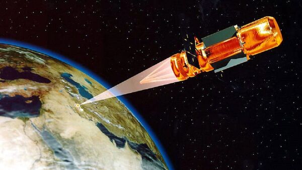 Space laser - Sputnik Moldova-România