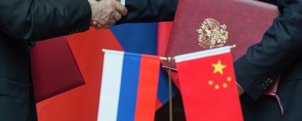 Les accords signés par Vladimir Poutine et Xi Jinping, le 20 mai 2014  - Sputnik Moldova