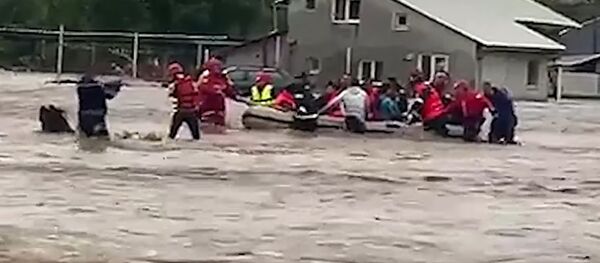 inundații în România - Sputnik Moldova-România