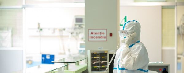Specialiștii Departamentului Anesteziologie şi Terapie Intensivă de la Spitalului Clinic Republican „Timofei Moşneaga” Specialiștii Departamentului Anesteziologie şi Terapie Intensivă de la Spitalului Clinic Republican „Timofei Moşneaga” - Sputnik Moldova