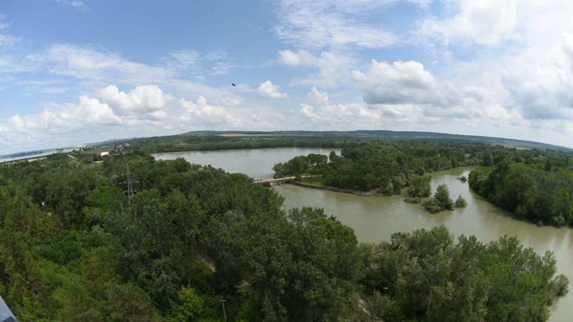 Râul Prut. Barajul Costești-Stânca - Sputnik Moldova, 1920, 20.05.2021