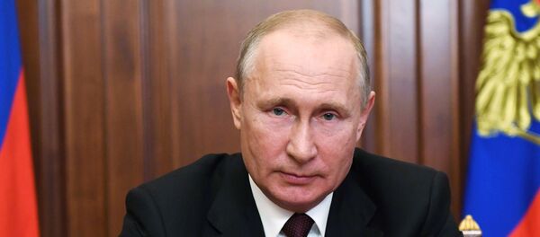 Russia Putin Coronavirus Response Address Russia Putin Coronavirus Response Address - Sputnik Moldova-România