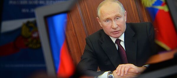 Трансляция обращения президента России В. Путина - Sputnik Moldova