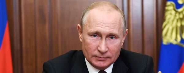 Russia Putin Coronavirus Response Address - Sputnik Moldova-România