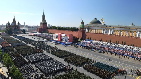 Военный парад на Красной площади в Москве - Sputnik Молдова