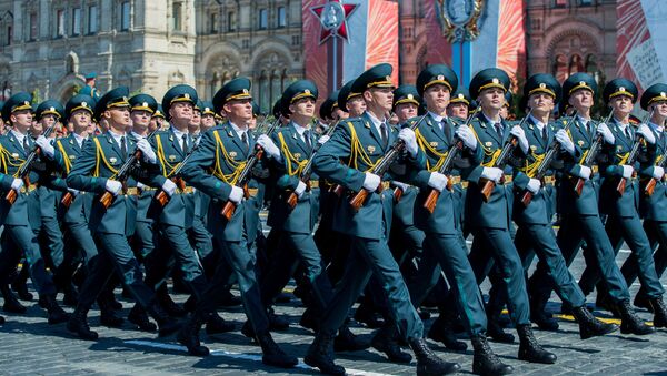 Участие молдавской делегации в параде Победы в Москве - Sputnik Moldova