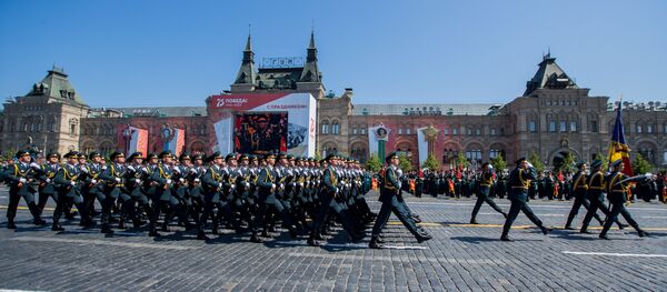 Участие молдавской делегации в параде Победы в Москве - Sputnik Moldova