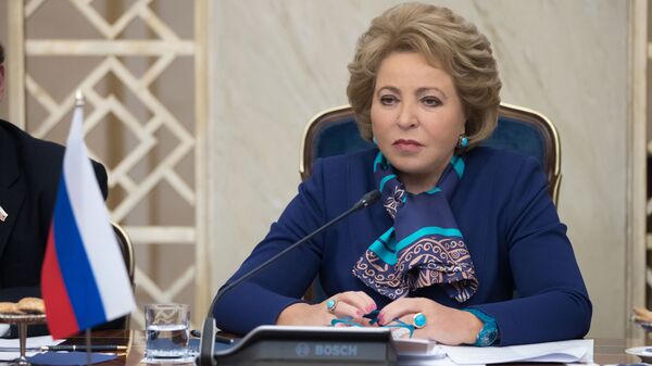  Valentina Matvienko, președintele Camerei Superioare a Parlamentului Rusiei - Sputnik Moldova-România