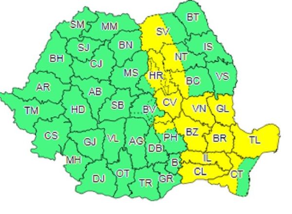 Avertizare meteo: caniculă şi cod galben de vreme severă – cele mai afectate zone Avertizare meteo: caniculă şi cod galben de vreme severă – cele mai afectate zone - Sputnik Moldova-România