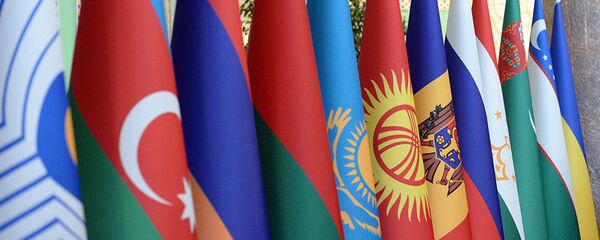 Флаги государств СНГ. Архивное фото - Sputnik Молдова