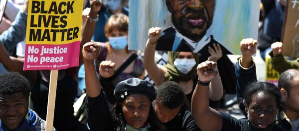 Протесты в Лондоне - Sputnik Moldova-România