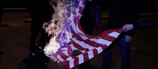 Акция протеста в Афинах - Sputnik Moldova-România