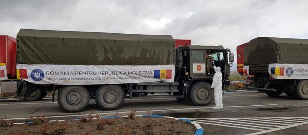 Ajutor umanitar oferit de România Republicii Moldova - Sputnik Moldova