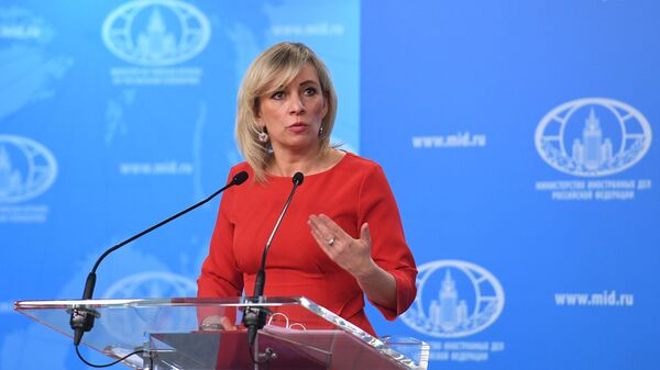 Официальный представитель Министерства иностранных дел России Мария Захарова  - Sputnik Moldova-România
