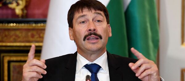 János Áder János Áder - Sputnik Moldova-România