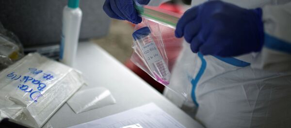 образец теста на наличие коронавирус - Sputnik Молдова