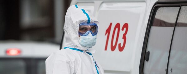 Карантинный центр в Коммунарке  - Sputnik Moldova