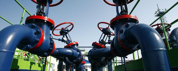 Дожимная насосная газостанция Дожимная насосная газостанция - Sputnik Moldova