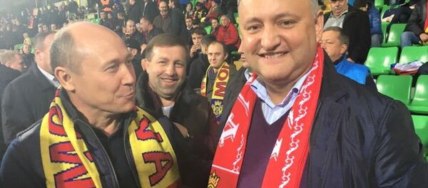 Валерий Стрелец и Игорь Додон - Sputnik Moldova