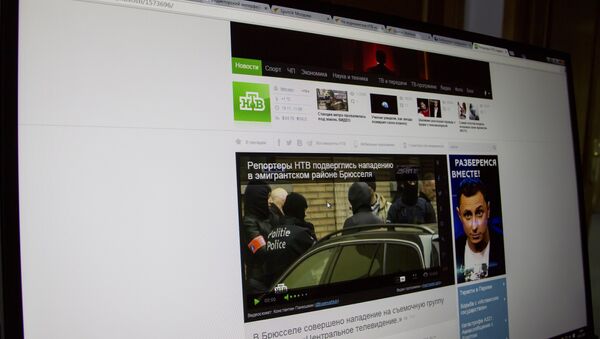 В Брюсселе совершено нападение на съемочную группу программы «Центральное телевидение.» - Sputnik Молдова