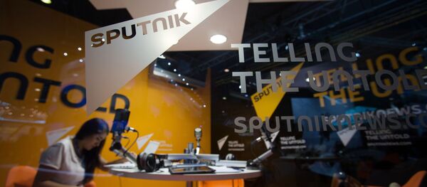 Павильон информационного агентства Sputnik   - Sputnik Moldova-România