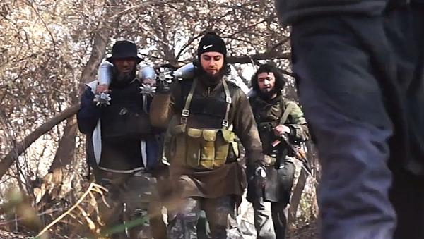 Militantes del grupo terrorista Estado Islámico - Sputnik Moldova