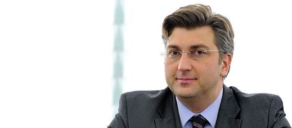 Andrej Plenković - Sputnik Moldova