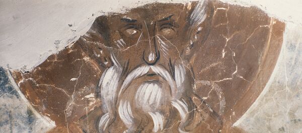 Репродукция фрески Пророк работы Феофана Грека - Sputnik Moldova