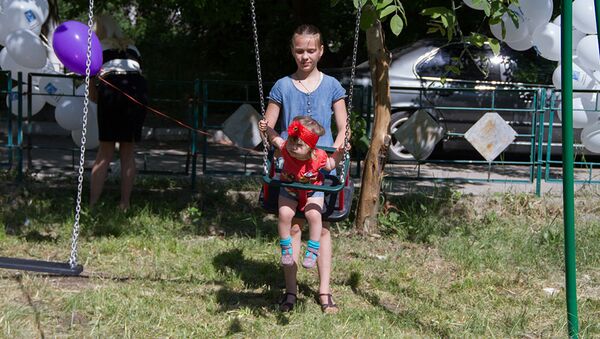 Детская площадка - Sputnik Молдова