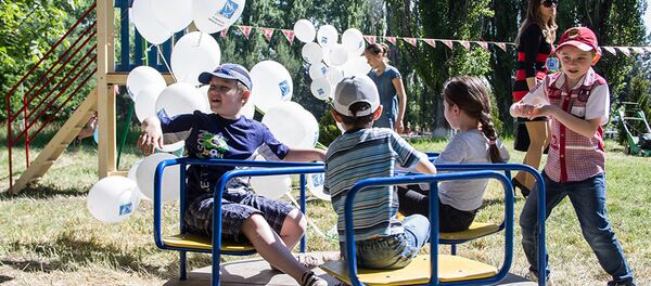 Детская площадка - Sputnik Moldova-România