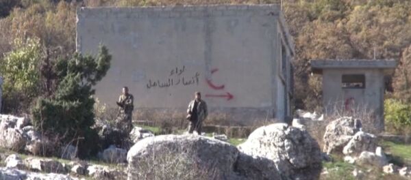 СПУТНИК_Сирийские военные показали захваченный к северу от Латакии форпост боевиков - Sputnik Молдова