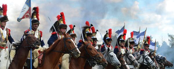 Участники военно-исторической реконструкции. Архивное фото. - Sputnik Молдова