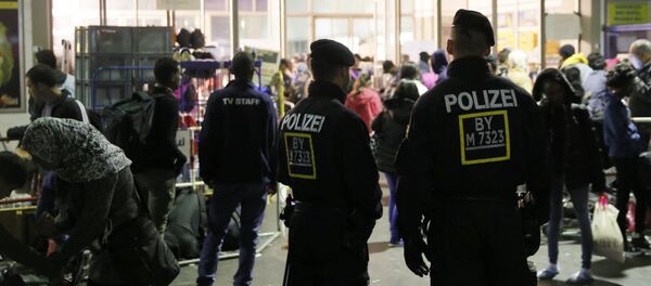 Беженцы с Ближнего Востока в Мюнхене - Sputnik Молдова