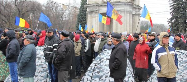 Протесты - Sputnik Молдова