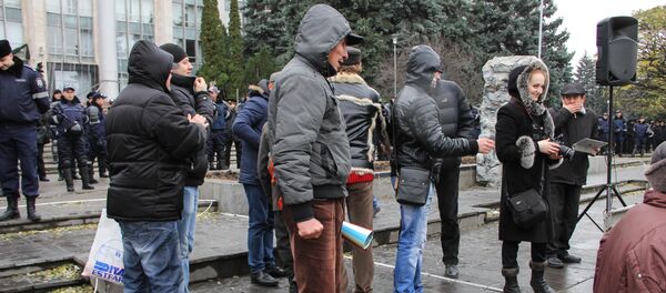 протест платформы ДА - Sputnik Молдова