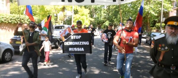 Спутник_Перестаньте демонизировать Россию – митинг у консульства Турции в Сиднее - Sputnik Молдова